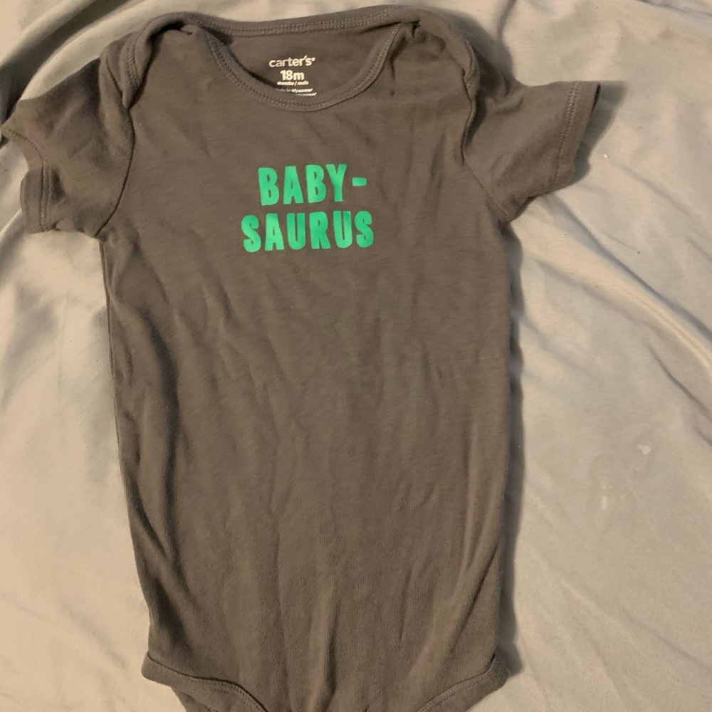 Baby-Saurus unisex t shirt onesie